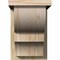 Ekena Millwork Ridgewood Rough Sawn Corbel w/Backplate, Douglas Fir, 8"W x 12"D x 12"H COR08X12X12RID01RDF - alternate 4
